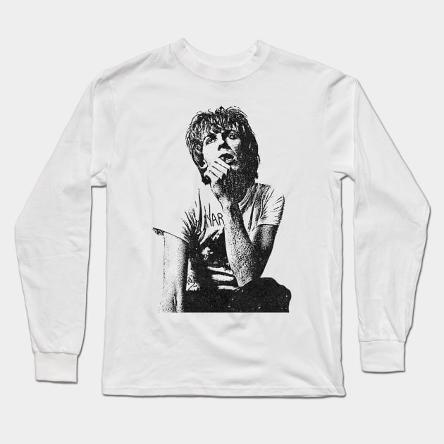 Julian Cope †† Original Punksthetic Design Long Sleeve T-Shirt by DankFutura